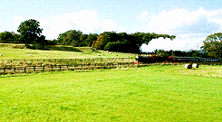 jamesfords-blog: The Hogwarts Express is the name of the train that makes a run between