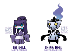 darksilvania: Doll Crossbreeding Banette Crossbreed/Fusions as different doll/puppet types 