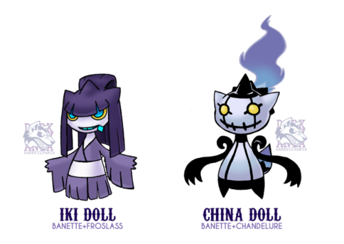 darksilvania:Doll CrossbreedingBanette Crossbreed/Fusions as different doll/puppet types