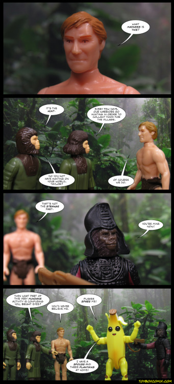 Random Old Comic: Hunt on the Planet of the Apes www.toyboxcomix.com/2020/01/27/hunt-on-the-