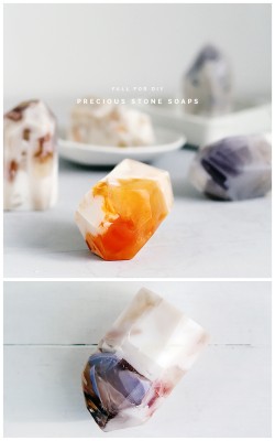 truebluemeandyou:  DIY Rough Crystal Soap