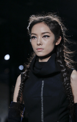 modelopolis:  Fei Fei Sun for Y-3 Fashion