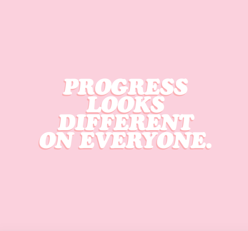 cwote:  just because your results are different than that of others does not mean you are making any less progress. Be proud of how far you’ve come :)) 