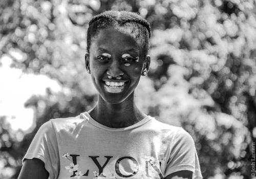 A portrait of Baleke Maureen , a student at Makerere University Kampala finalising with a course in 