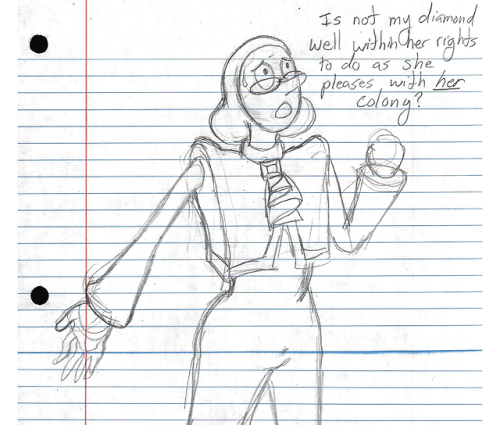 Rose ZirconNew gemsona! =D (I wrote “Pink Zircon”, but I’m calling her &