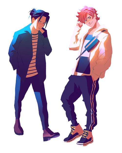 Part 2 of FE3H in modern street wear: Blue Lions edition!Part 1: Golden Deer is here!