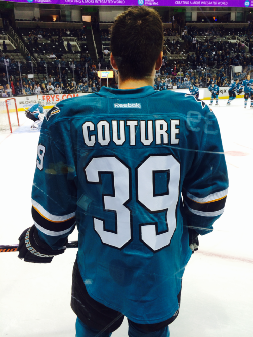 Congratulations Logan Couture on playing in his 300th NHL game.