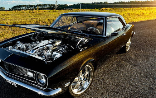h-o-t-cars: 1500hp Twin Turbo 1968 Chevrolet Camaro “Sinistr”