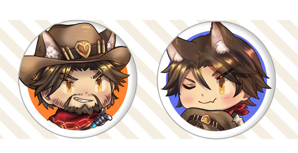 raderizo:  pinback buttons [01] ٩(ˊᗜˋ*)وnext i think i ‘ll do Ana 