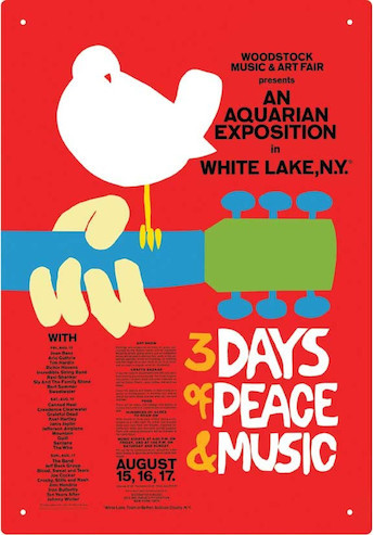Woodstock - Wall Plaque