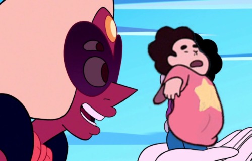 ithinksobutidontactuallyknow:  ithinksobutidontactuallyknow:  Have these been done yet?  Well, I can finally say I’ve contributed to the meme.  I don’t own the baby Steven or the screen caps, I just put them together. 😂 Enjoy!  @artemispanthar