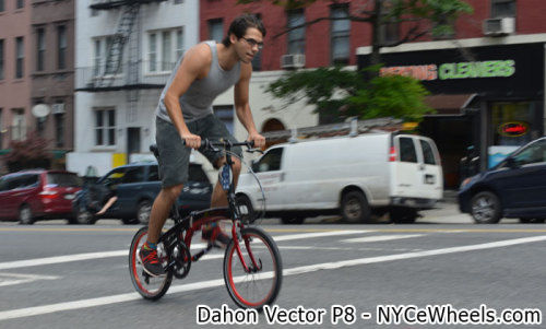 New review for our latest demo bike, the wonderfully versatile Dahon Vector P8!-Mileswww.nyce