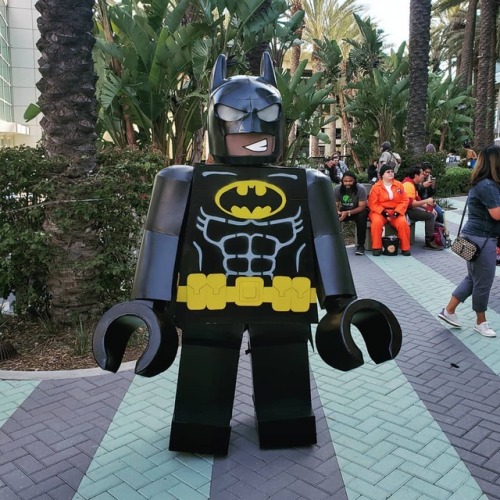 A great Lego Batman cosplay @wondercon. . . #batman #legobatman #wondercon #wondercon2019 #dstrct6