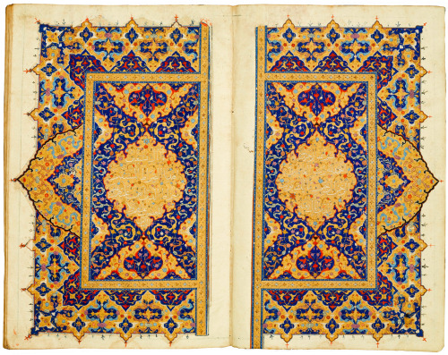 ufansius:Illuminated Qur'an - Persia, 13th century.