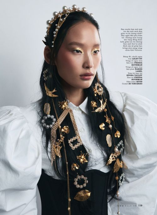 ELLE VIETNAM BY JOSHUA PESTKA HAIR BY NIKO WEDDLE. PRODUCTIONA ADN CASTING MIRHAM ASCENCIO.