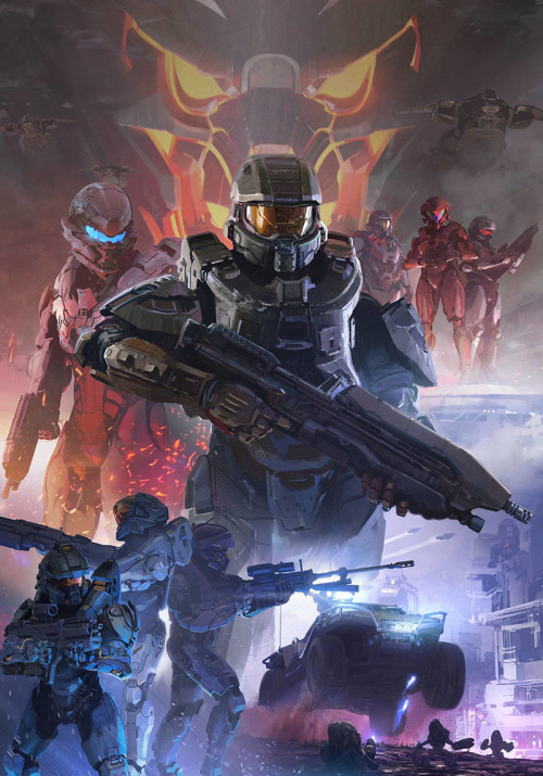 HALO 5: Guardiansby Darren Bacon - Tumblr - WebsiteCheck out some Video Games Art