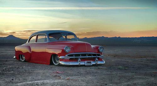 1956 chevy bel air lowrider