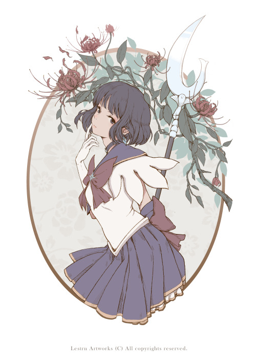 animepopheart:★ 【Lestrn】 「 sailor saturn 」 ☆ ⊳ sailor saturn (sailor moon) ✔ republished w/permissio