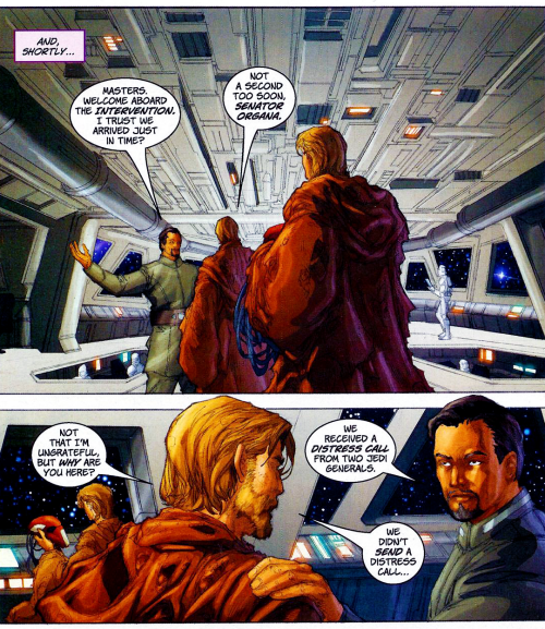 pattroughton:Obi-Wan and Bail in Star Wars: Obsession #3