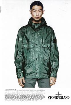 koreanmodel:  Kim Sang Woo for Stone Island