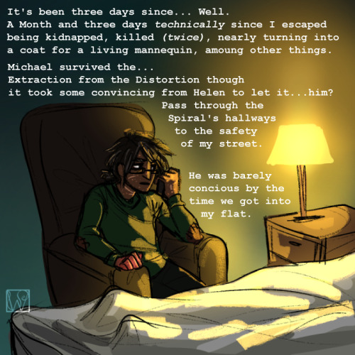 thecozycryptid:Here it is folks, the intro to my take on a Michael Survives AU - special thanks to t