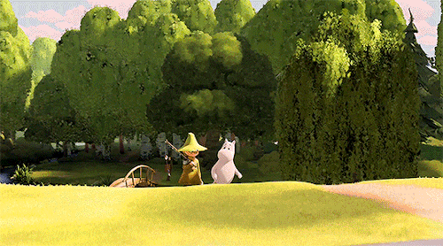 sgt-dignam:i heard moomintroll starts waiting for you the second he wakes up from his winter sleep.M