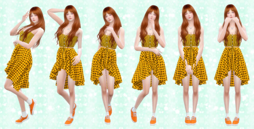  ★ Combination Pose 46 ★ ( Total : 12 Pose + All in one )★☆★☆Download☆★☆ CAS  trait : HotHeaded★ C