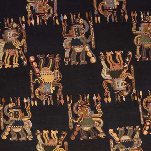 theancientwayoflife: ~Mantle. Culture/Place of origin: Paracas, Perú; Paracas Peninsula Date:
