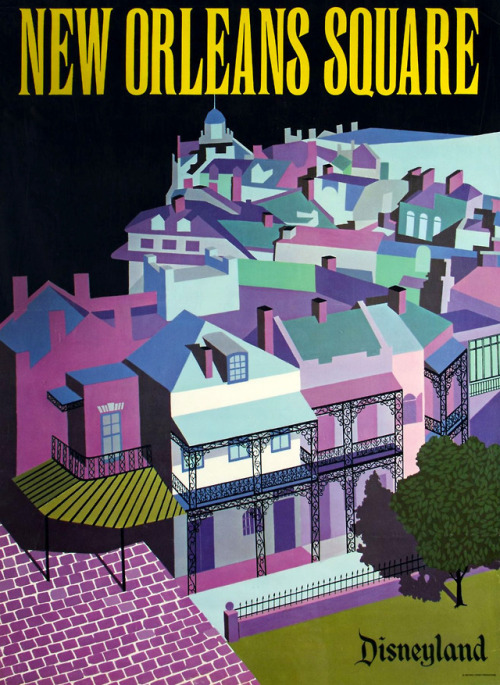 adventurelandia:1966 New Orleans Square Poster