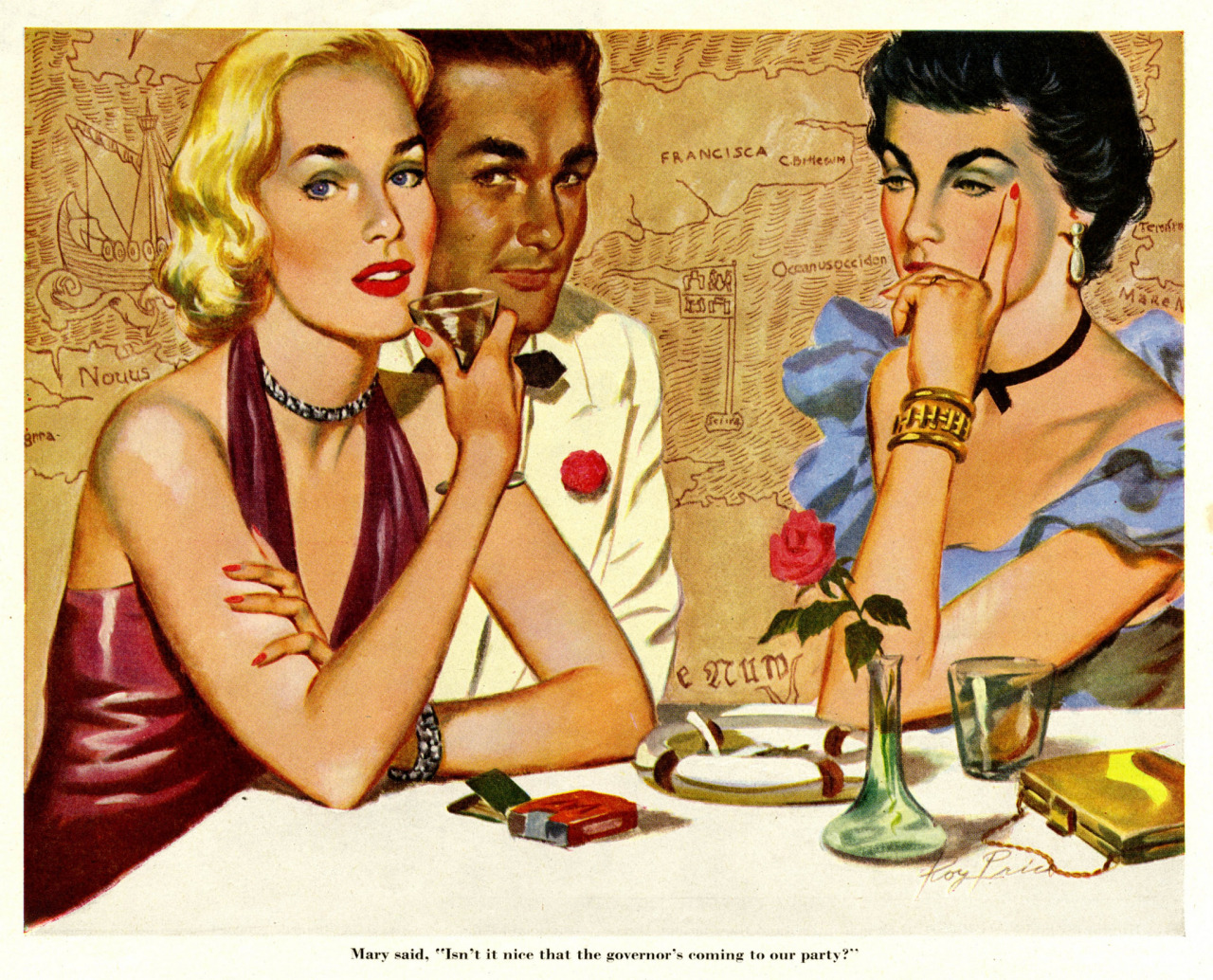 paulmalon:   	Husband Stealer, 1952, Roy Price by Paul Malon     