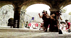 potter-weasley:  You forget your place, Turner.It’s right here. Between you and