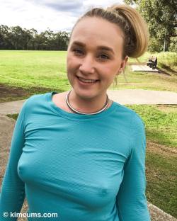 Hope you are all having a good weekend! #park #sunny #hairbun #blonde #girl #cute #collar