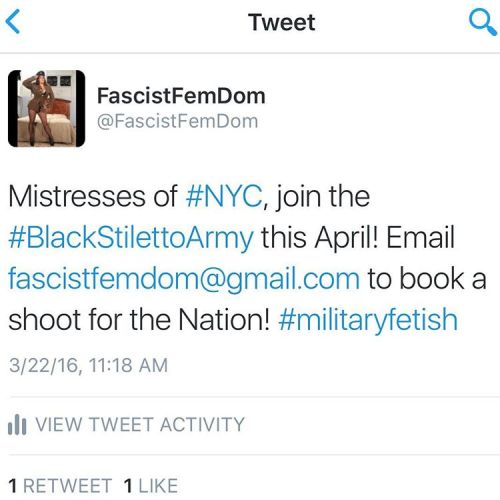 Sex fascistfemdom:  The #BlackStilettoArmy is pictures
