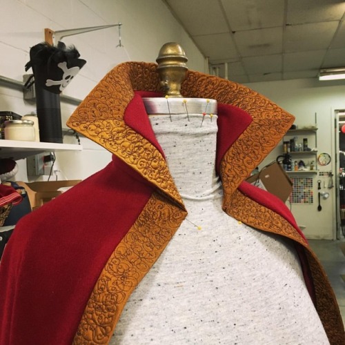 The Dr. Strange cape is almost done! We just have a few more finishing touches, including his Eye of