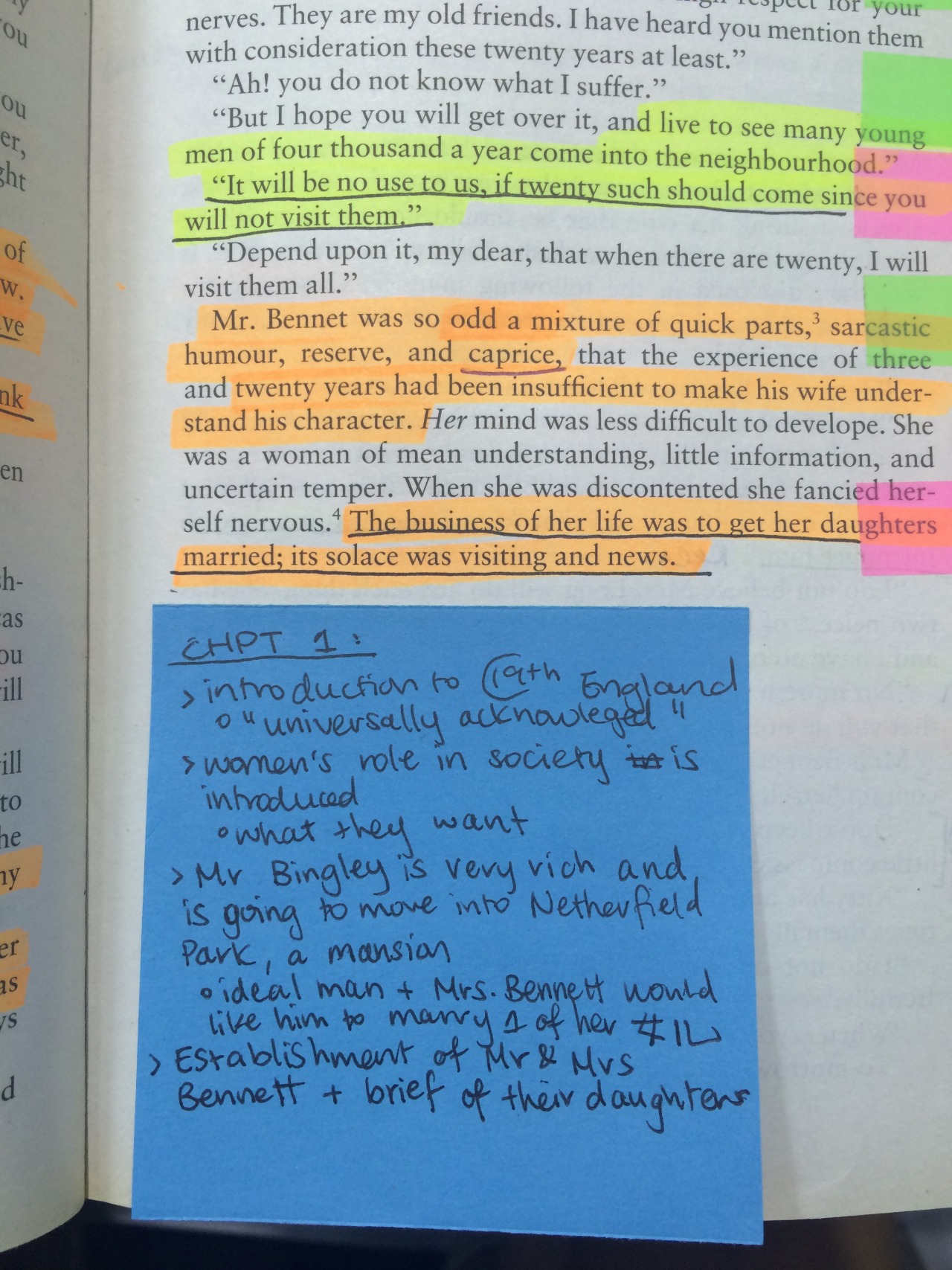 354I: ANNOTATING BOOKS!