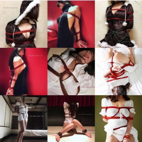 shiki6396:  #2017bestnine  11月28日から80枚更新したうちのベスト9枚です。  赤縄が人気！(о´∀`о)  ずっと憧れていた緊縛の世界へ足を踏みこんでから9ヶ月。すべてが写真に残っているわけではありませんが、それでも。写真を見るだけで、その時々の気持ちが蘇ります。