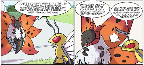  Mandibuzz is listening, Beedrill… ^^’ 