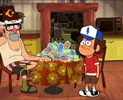 scribghetti-junction:  ivancartoonist:  Comparison of Gravity Falls animation. Left:
