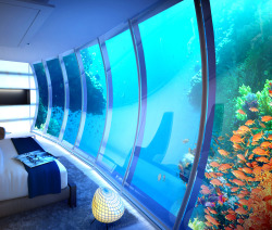 dezeen:  Water Discus underwater hotel by Deep Ocean Technology