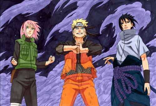 Sakura Haruno Sasuke Uchiha Kakashi Hatake Naruto Uzumaki, time de naruto  7, png