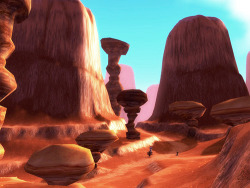 world-of-artcraft:  Thousand Needles, Kalimdor (pre-Cataclysm) 