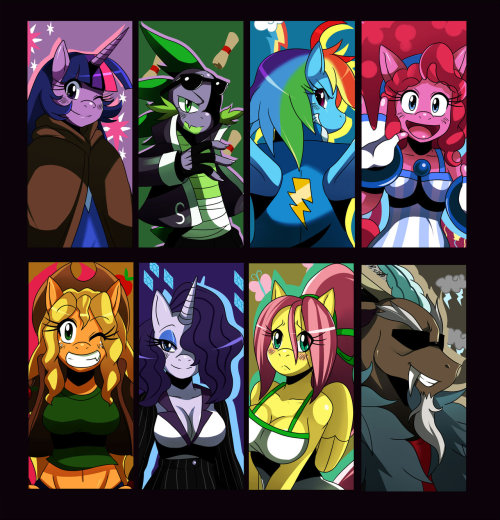 fandoms-females:  FP #17 - Future doing good ! ( mlp__time_skip_by_ss2sonic )  > u< <3