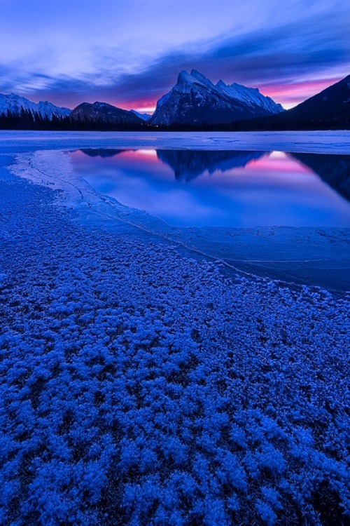 sublim-ature: Vermillion Lakes, AlbertaJiqing Fan