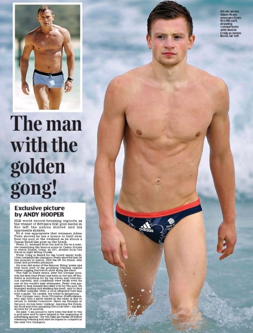 hotsexyathletes:  more Adam Peaty