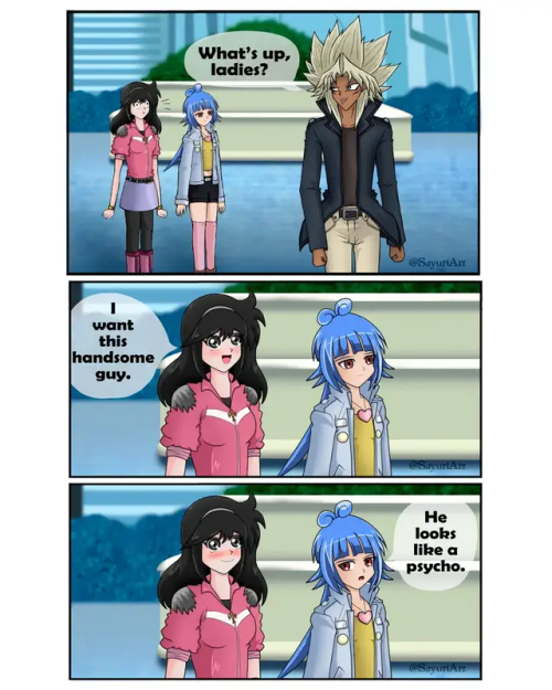 I Was Motivated To Make This Mini Comic Of My Nonexistentshipping Based On That Meme Of The Animated