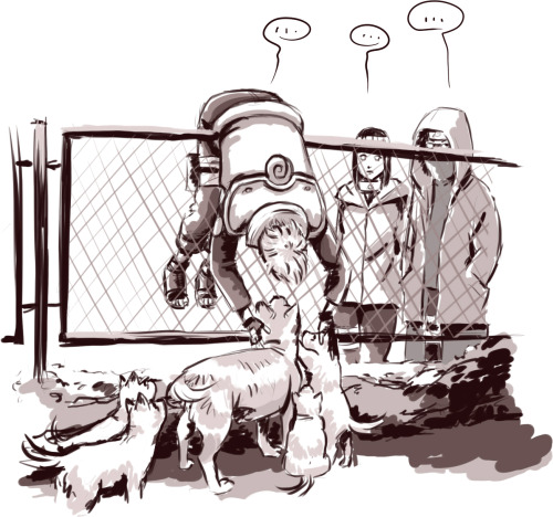 danikatze: I kinda adore the idea of kakashi being a dogfanatic and then I found this picture and ng