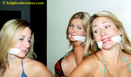 bondagehedgehog:  Regina Bartkowski, Tammy Wallace and Andrea Neal