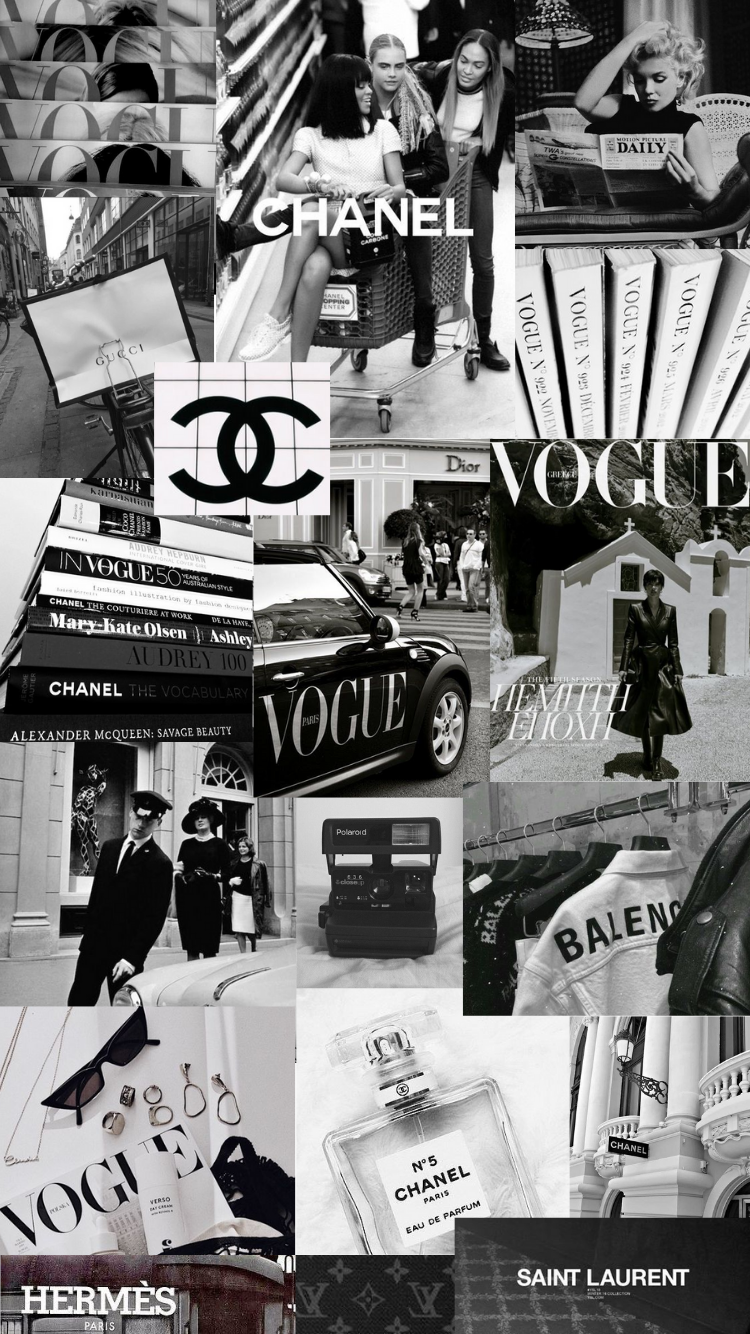 Featured image of post Black And White Chanel Aesthetic Wallpaper - Sign up for free today!