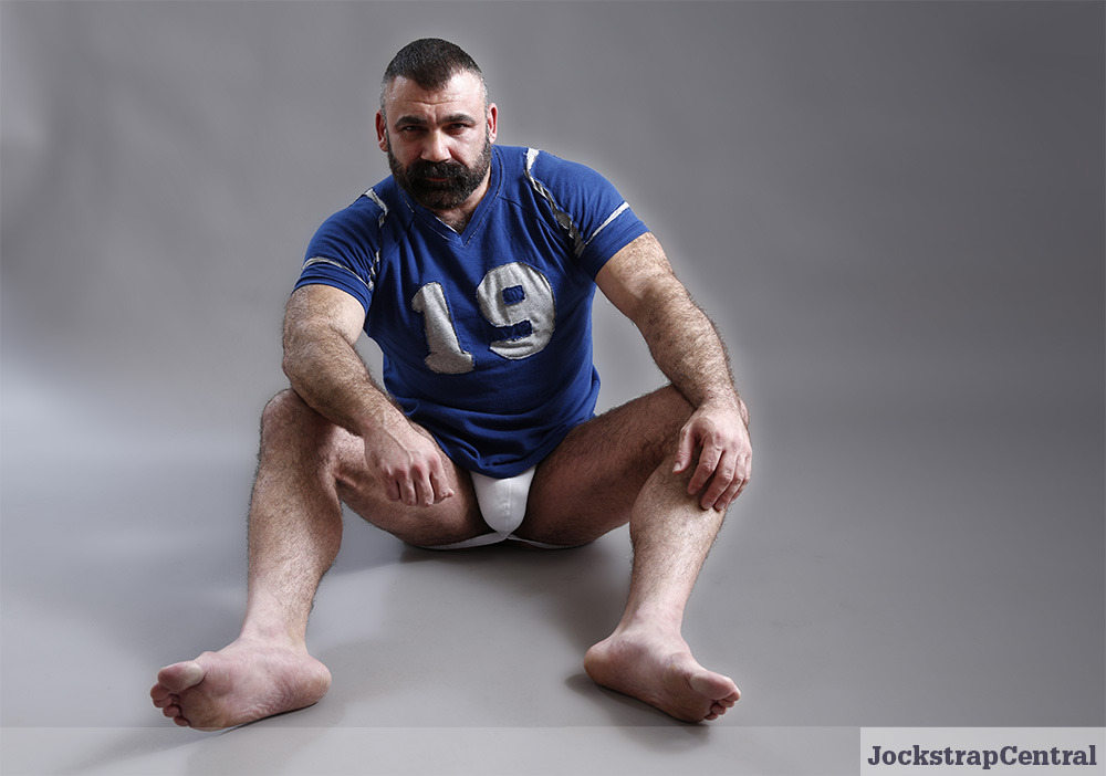 jockstrapcentral:  Jockstrap Central model Patrick in Nasty Pig Reverse Fleece Short,