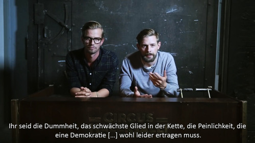 jokoundklaas:  #mundaufmachen 